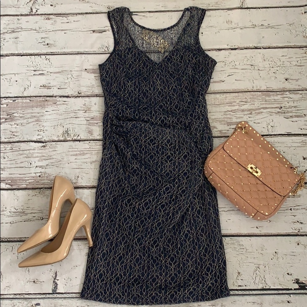 NWT Lipsy form fitting lace overlay dress